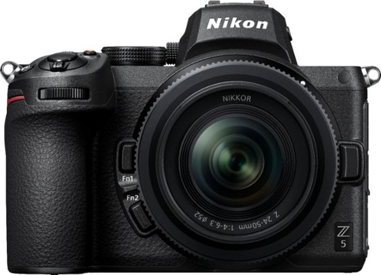 Nikon Z5 Camera +24mm f/1.8 S Lens +Flash +1yr Warranty +64GB And More!