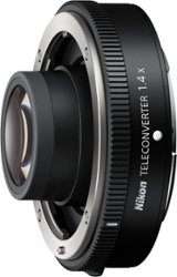 Nikon - Z TELECONVERTER TC-1.4x - Black - Angle_Zoom