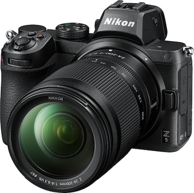 Nikon Z 5 w/ NIKKOR Z 24 200mm f/4 6.3 VR Black 1641 - Best Buy Nikon Z 5 w/ NIKKOR Z 24 200mm f/4 6.3 VR Black 1641 - Best Buy