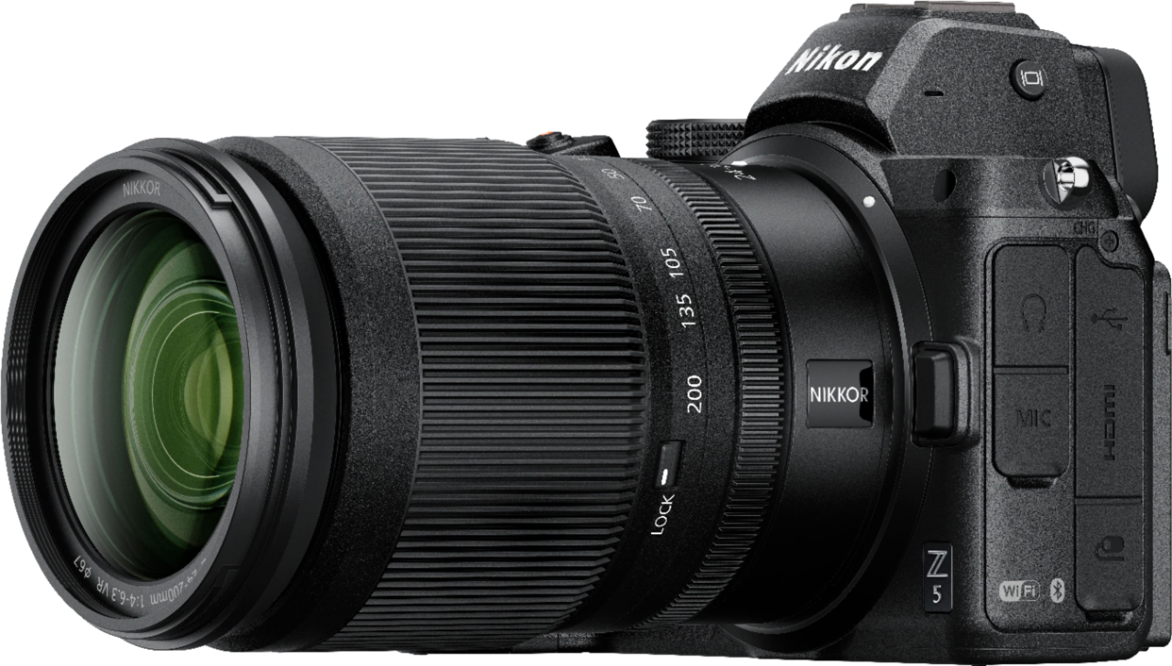 Nikon Z 5 w/ NIKKOR Buy VR Z 24-200mm Black - 1641 Best f/4-6.3