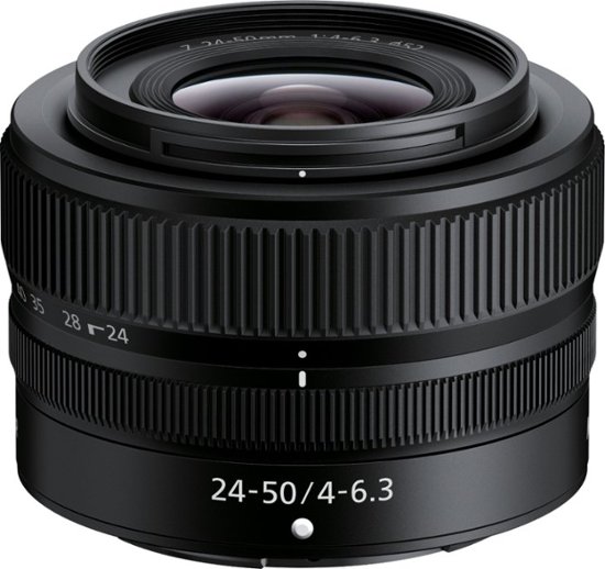 Front Zoom. Nikon - NIKKOR Z 24-50mm f/4-6.3 - Black.