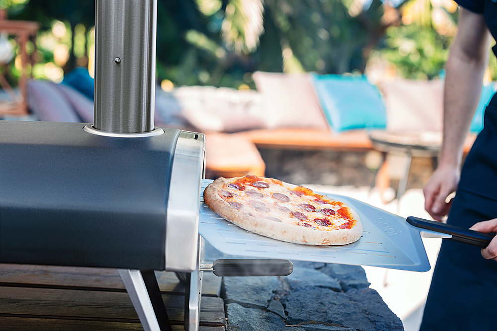 Ooni Fyra 12 Inch Portable Outdoor Pizza Oven Silver UU-P0AD00 - Best Buy