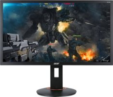 Acer - Geek Squad Certified Refurbished XF270H 27" LED FHD FreeSync Monitor - Black - Front_Zoom