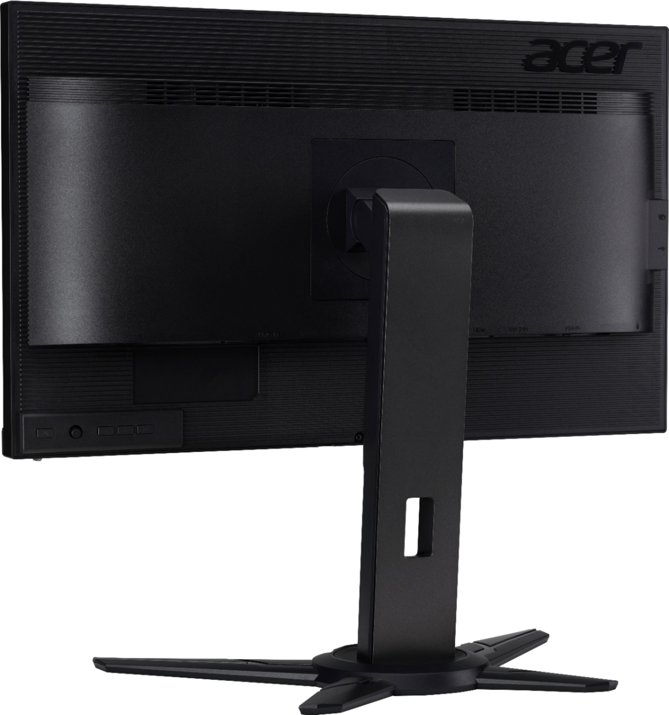 Back View: Acer V6 - 23.6" Monitor Full HD 1920x1080 60Hz 16:9 VA 5ms 250Nit  - Refurbished