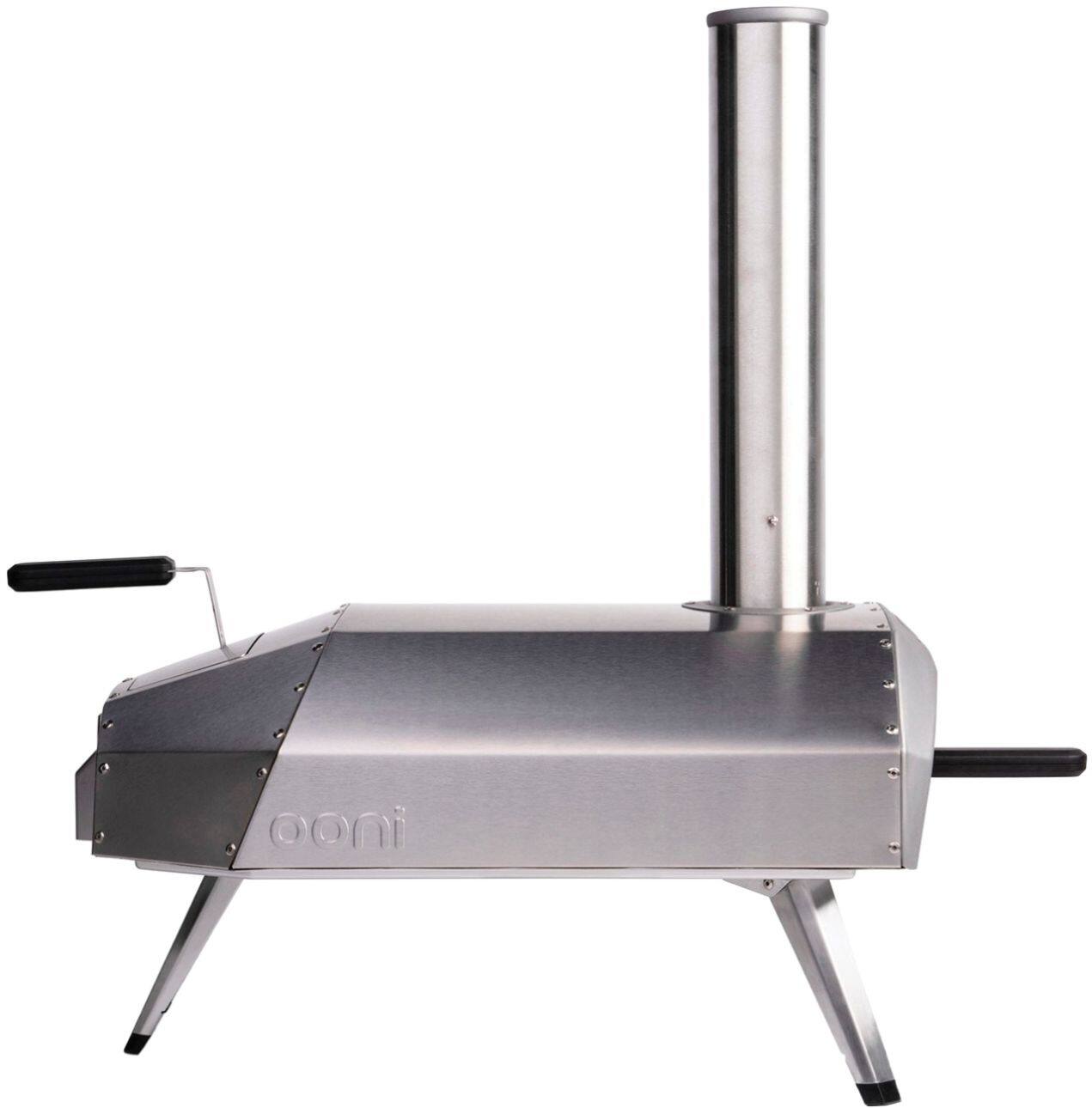 Alt View 13. Ooni - Karu 12 Inch Portable Pizza Oven - Silver.
