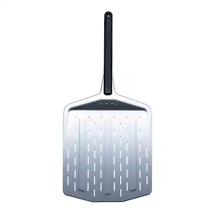 Alt View 11. Ooni - Perforated Pizza Peel (14-inch) - silver.