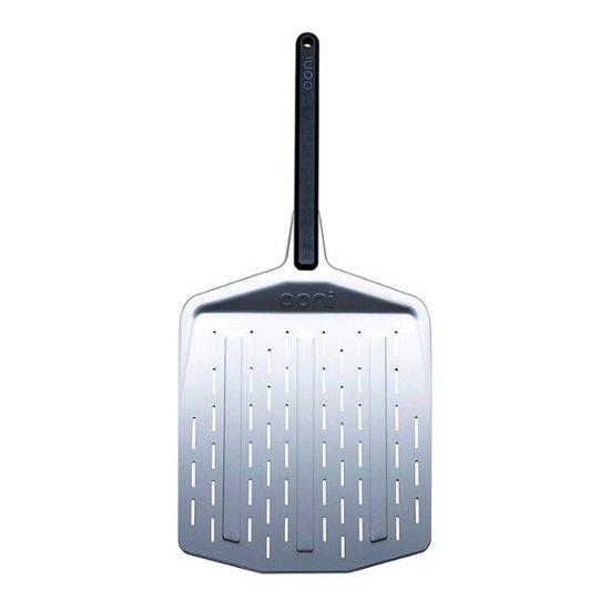Alt View 11. Ooni - Perforated Pizza Peel (14-inch) - silver.