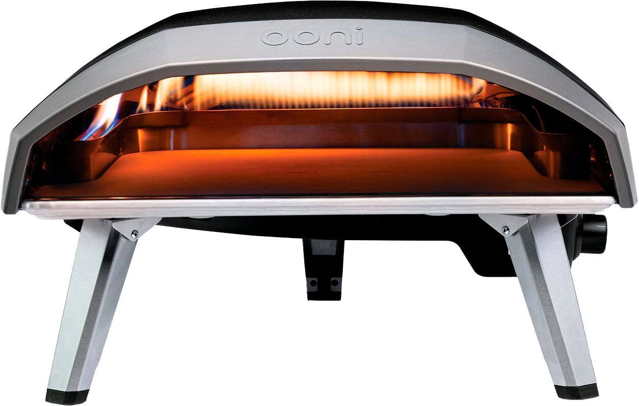 Front. Ooni - Koda 16 Gas - Powered Outdoor Pizza Oven - Black.