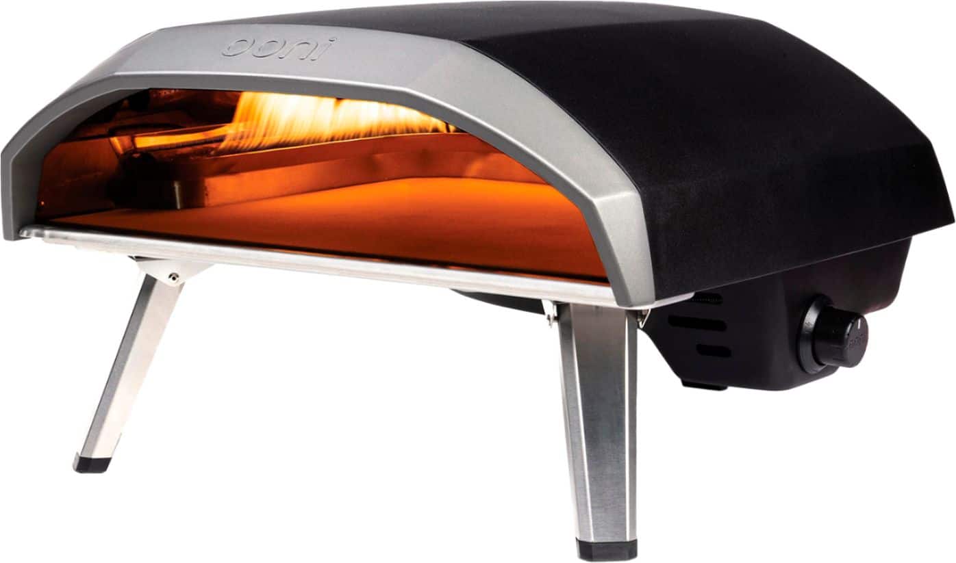 Alt View 12. Ooni - Koda 16 Gas - Powered Outdoor Pizza Oven - Black.