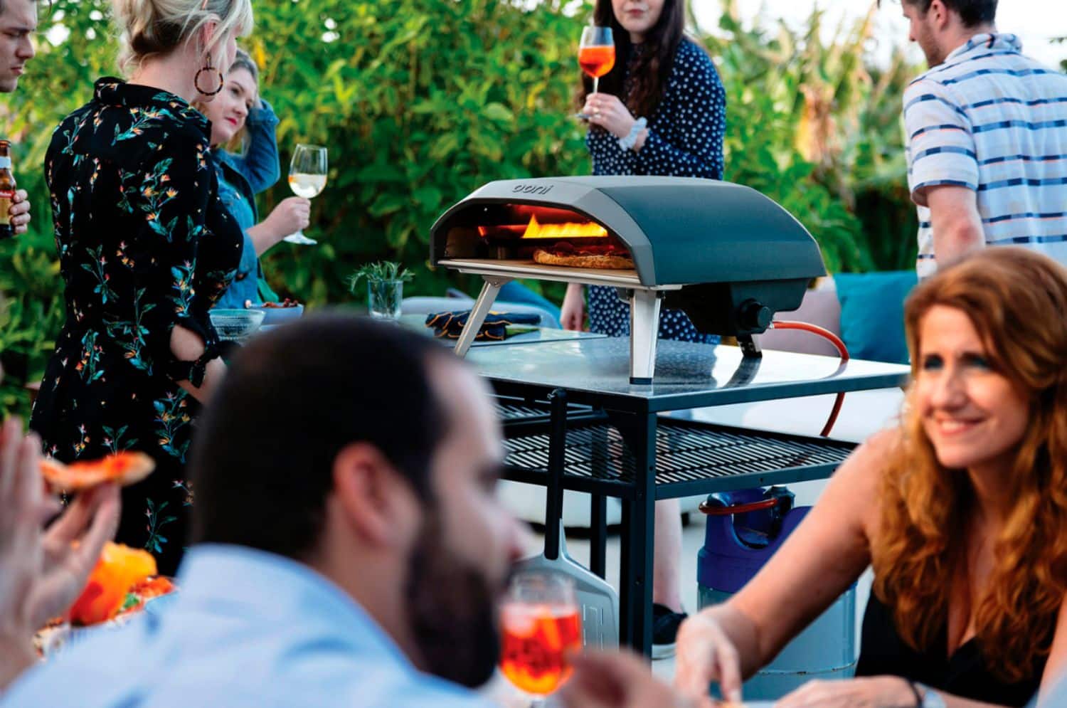 Alt View 14. Ooni - Koda 16 Gas - Powered Outdoor Pizza Oven - Black.