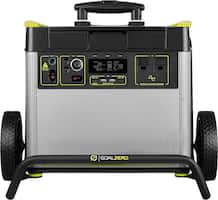 Goal Zero - Yeti 3000X Battery-Powered Portable Generator - Silver/Black - Front_Zoom