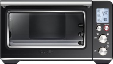 Breville - the Smart Oven Air Fryer - Black Truffle - Front_Zoom