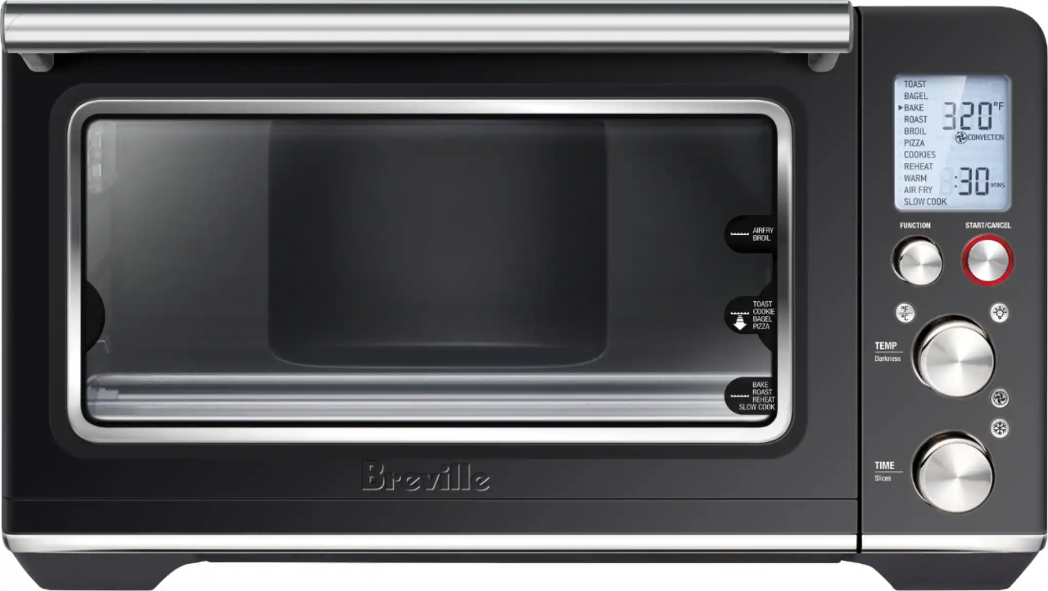 Breville - Smart Oven Air Fryer - Black Truffle
