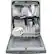 Alt View 11. GE - Top Control Built-In Dishwasher with Plastic Tub, Sanitize Cycle, Dry Boost, 50dBA.