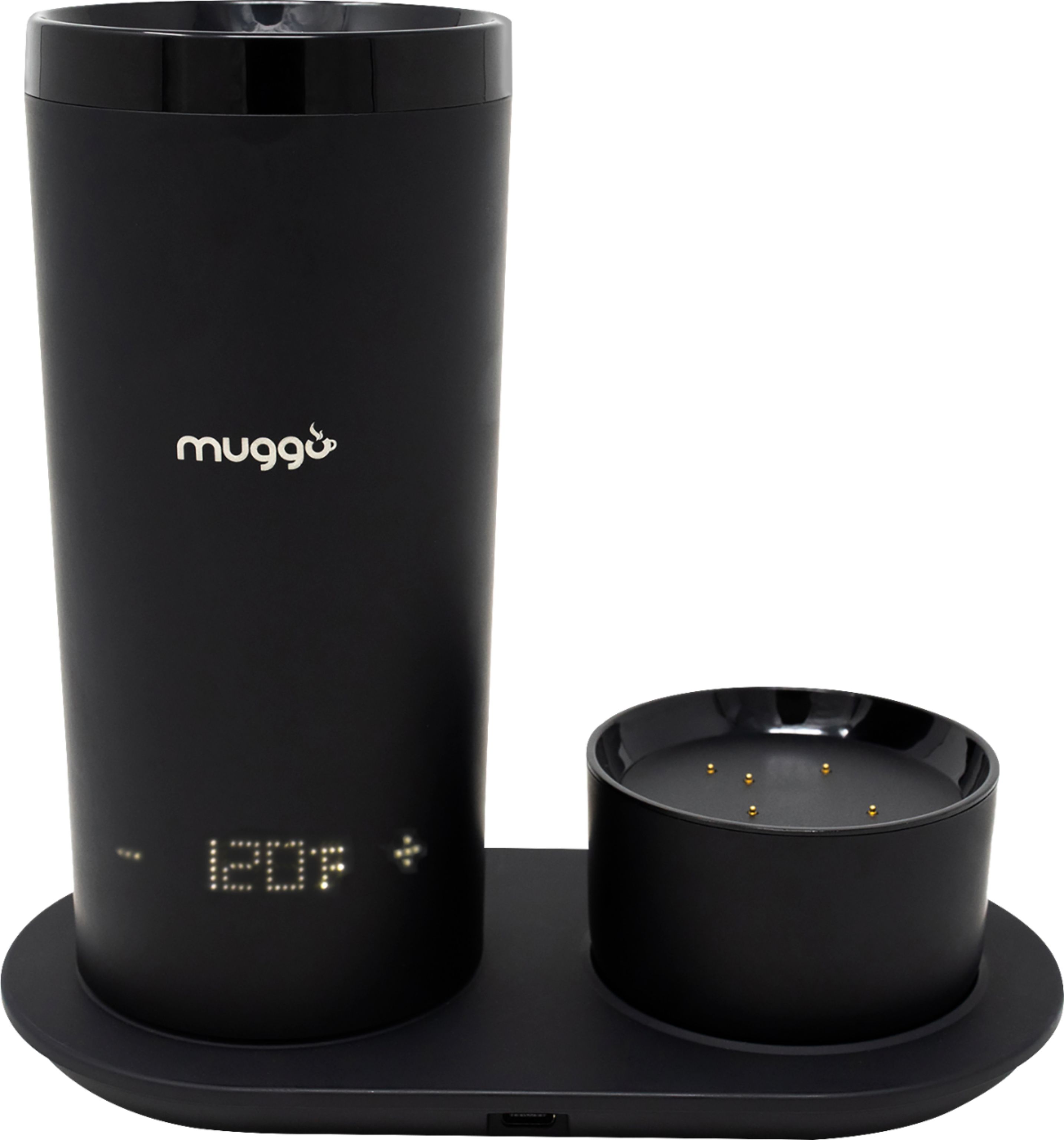 Muggo Self Heating Travel Mug Black 743811451806 eBay