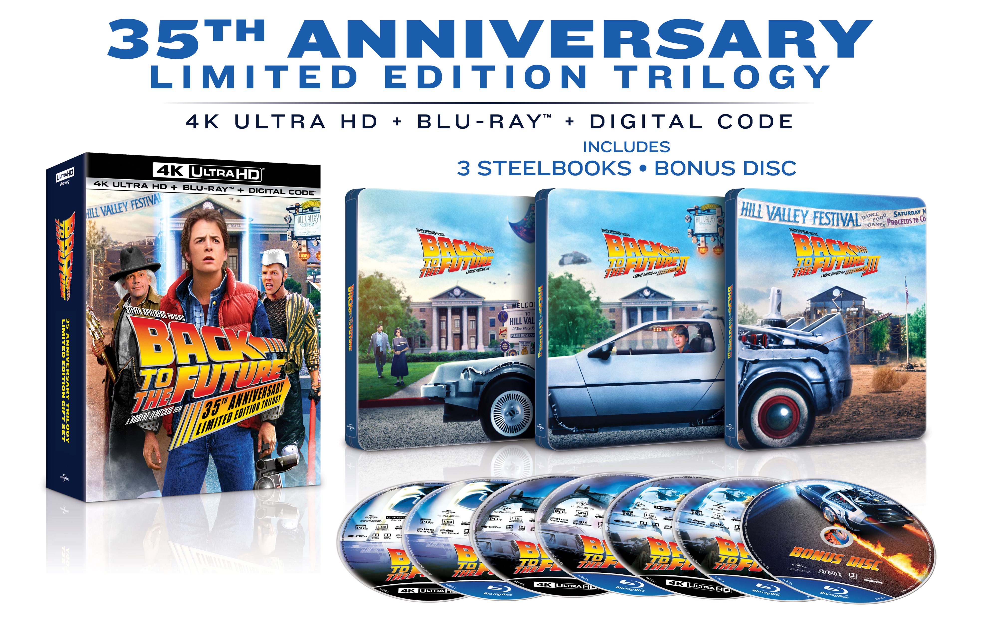 Best Buy: Back to the Future Trilogy [35th Anniv.][SteelBook] [4K 