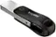 Alt View 12. SanDisk - iXpand Flash Drive Go 64GB USB 3.0 Type-A to Apple Lightning for iPhone & iPad - Black / Silver.