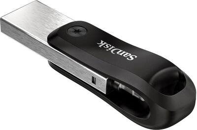 SANDISK iXpand Flash Drive Go 64GB USB 3.0 Type A to Apple SANDISK iXpand Flash Drive Go 64GB USB 3.0 Type A to Apple