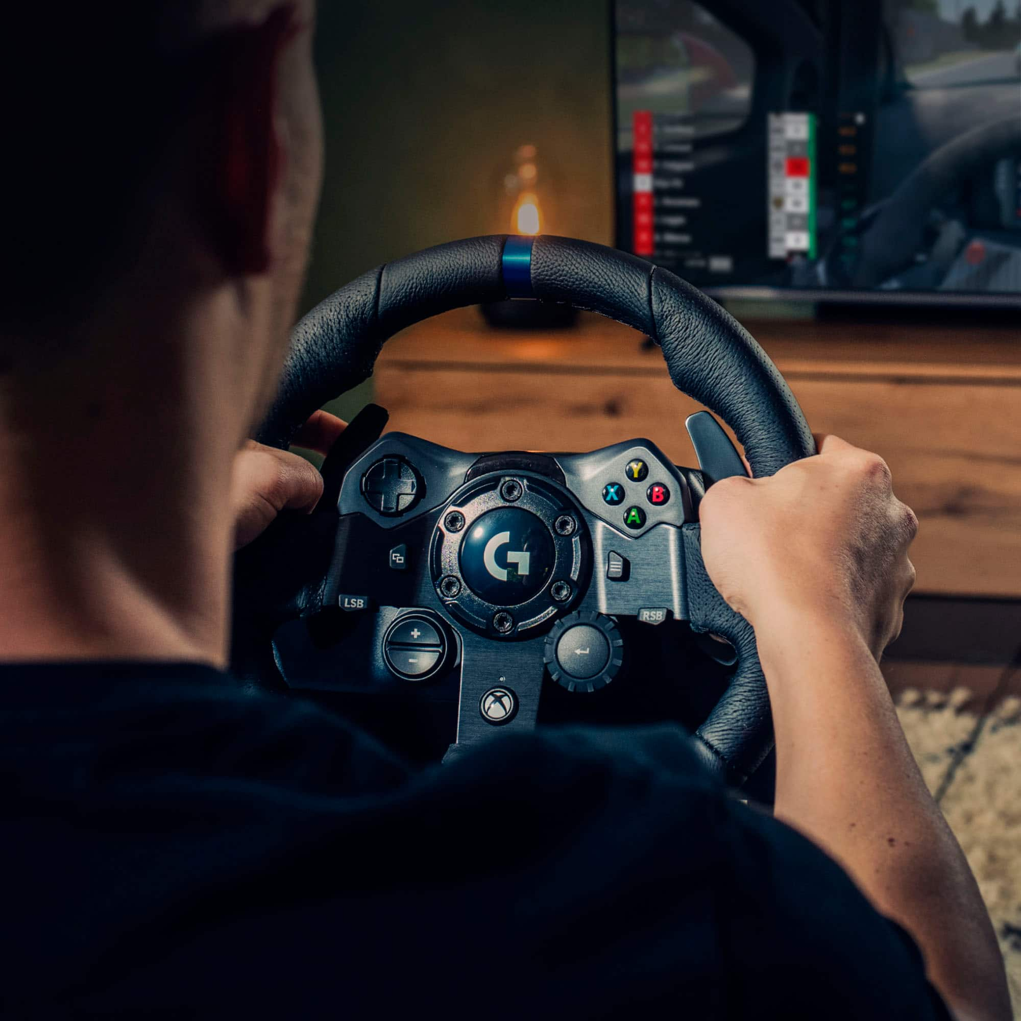 Logitech G920 Driving Force Racing Wheel and Pedals, Force Feedback +  Logitech G Driving Force Shifter - Xbox Series X|S, Xbox One and PC, Mac -  Black