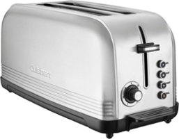 Cuisinart - Long Slot Toaster - Stainless Steel - Front_Zoom
