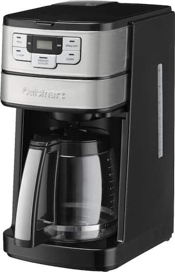 Cuisinart Automatic Grind and Brew 12 Cup Coffeemaker Black Cuisinart Automatic Grind and Brew 12 Cup Coffeemaker Black