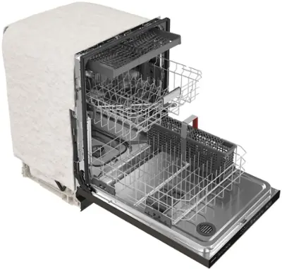 KitchenAid Dishwasher Stainless Steel Tub (KDTE204KBS) - Black Stainless