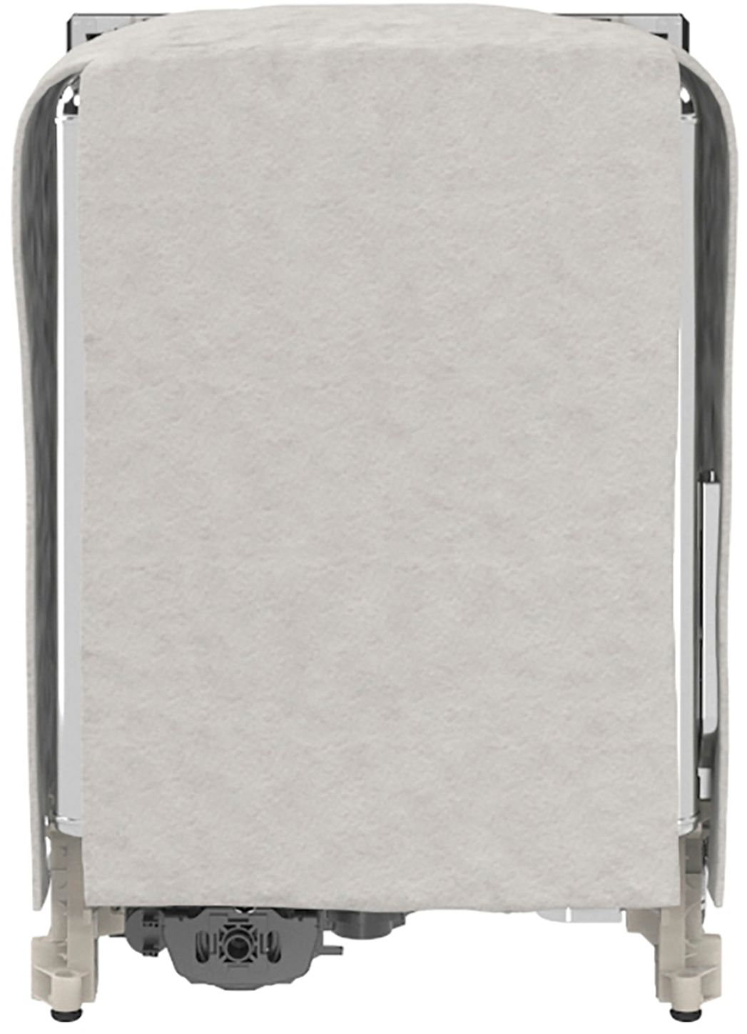 Alt View 27. KitchenAid - 24" Top Control Built-In Dishwasher with Stainless Steel Tub, PrintShield Finish, 3rd Rack, 39 dBA - Black Stainless Steel.