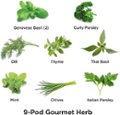 Alt View Zoom 11. AeroGarden - Gourmet Herbs (9-Pod) - Green.
