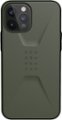 Alt View Zoom 2. UAG - Civilian Series Hard shell Case for iPhone 12 Pro Max - Olive.