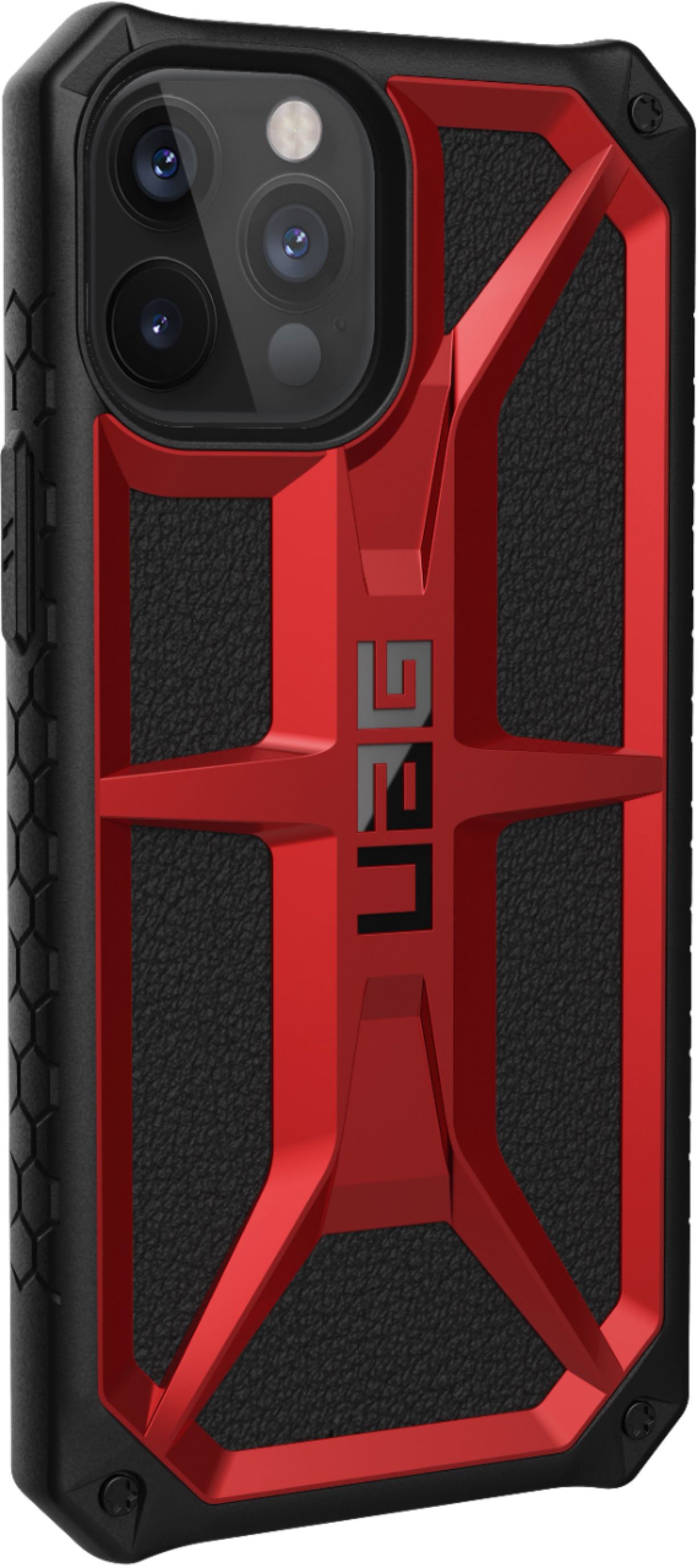 Left View: UAG - Monarch Series Hard shell Case for iPhone 12 Pro Max - Monarch