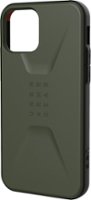 UAG - Civilian Series Hard shell Case for iPhone 12 / 12 Pro - Olive - Front_Zoom
