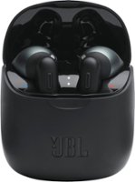 JBL - Tune 225TWS True Wireless In-Ear Headphones - Black - Front_Zoom