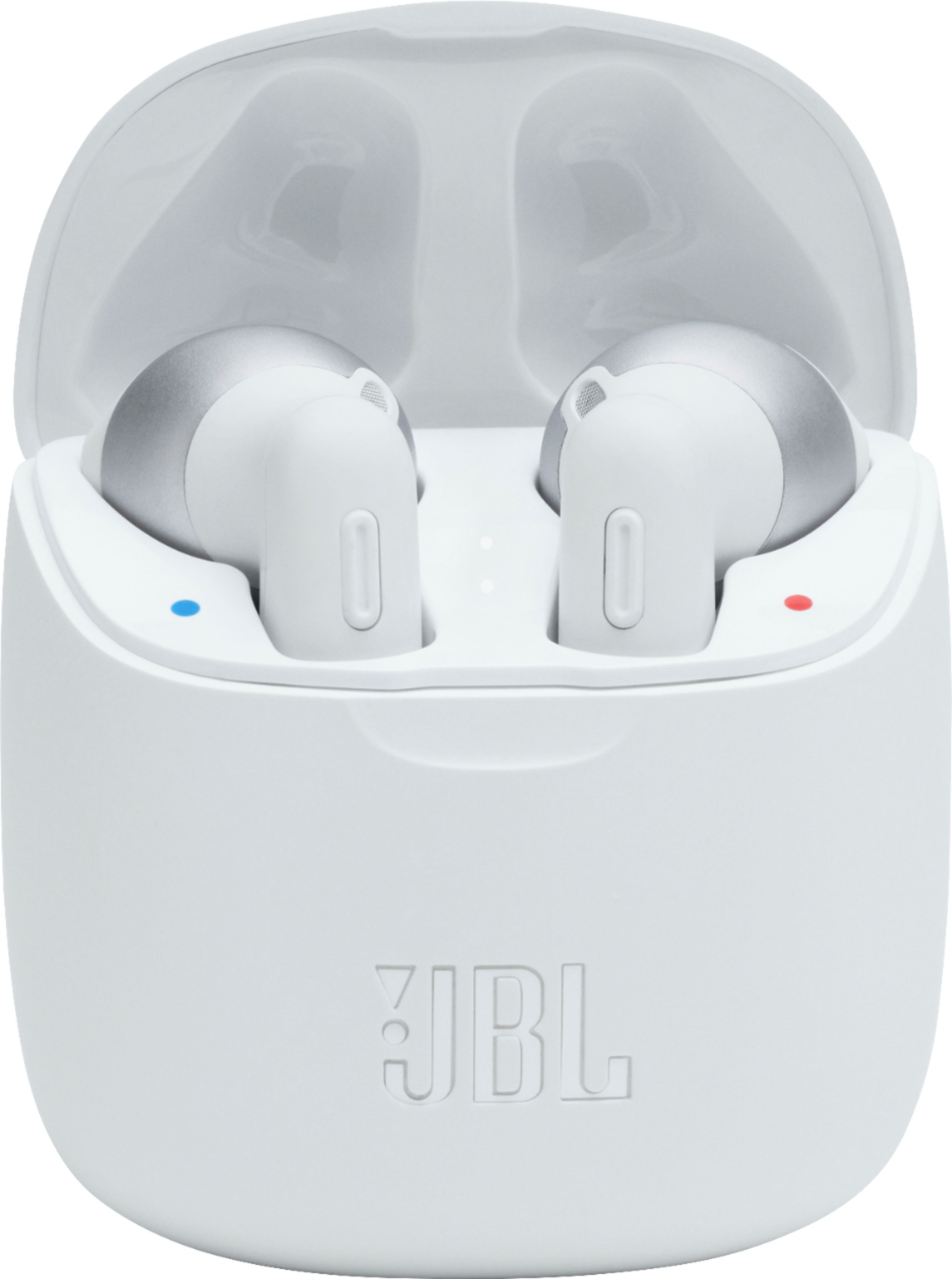 Angle View: JBL - Tune 225TWS True Wireless In-Ear Headphones - White