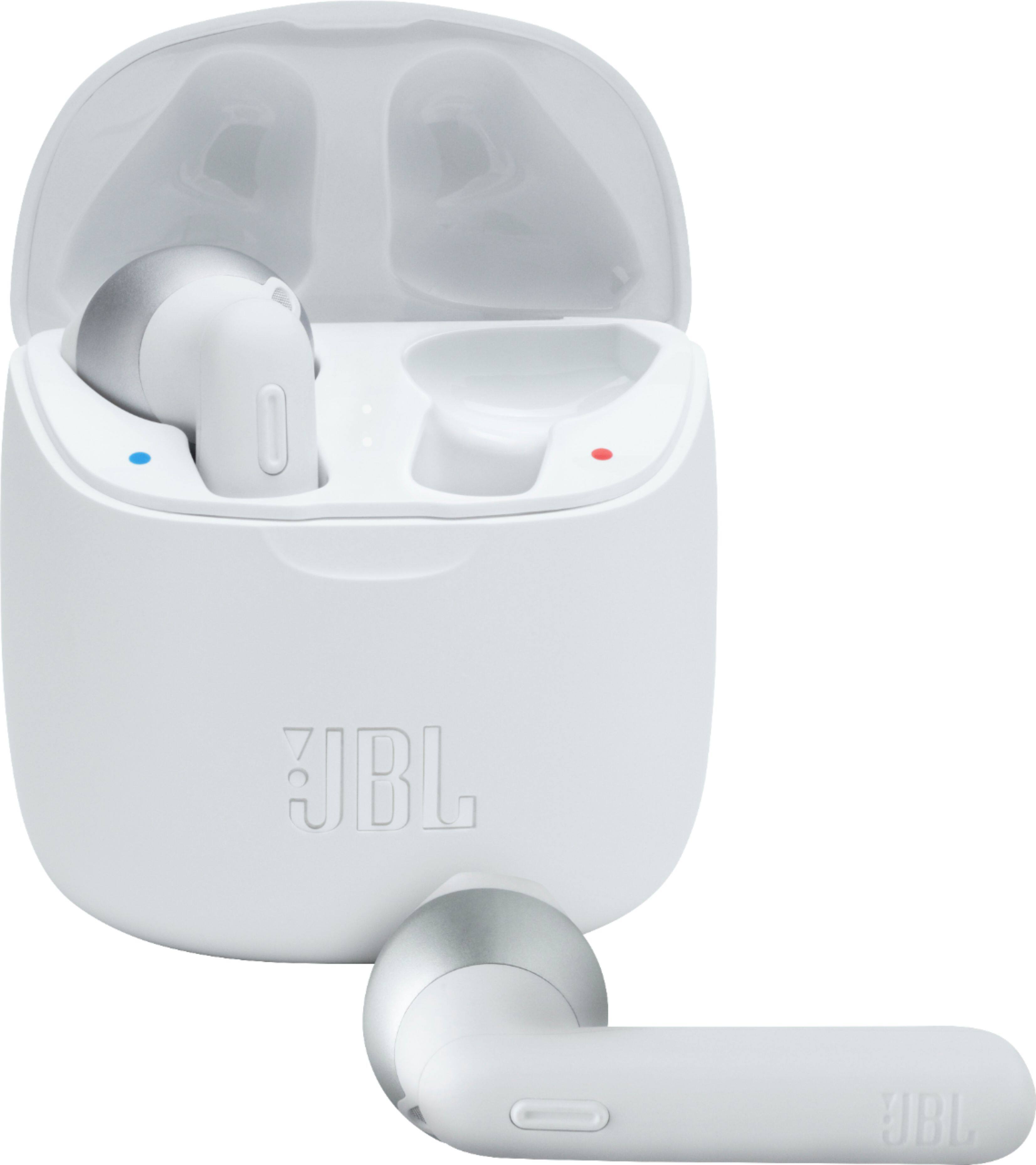 Left. JBL - Tune 225TWS True Wireless In-Ear Headphones - White.
