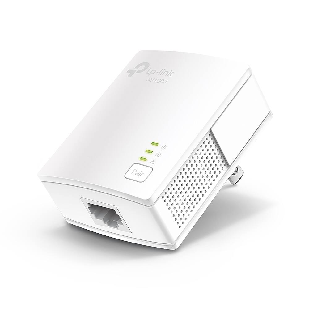 Angle. TP-Link - TL-PA7017 KIT - AV1000 Gigabit Powerline Starter Kit - White.