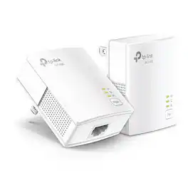 TP-Link - TL-PA7017 KIT - AV1000 Gigabit Powerline Starter Kit - White