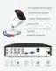 Sensor Spotlight Illuminates When Triggered Controllable Red & Blue Flashing Lights Swann True Detect/PIR Heat & Motion Sensor Weatherproof Casing Lens 85 Wide Angle View Color Night Vision Speaker/Siren Durable Stand for Easy Mounting AUXO INPUT 1 5 7 LAN AUDIO OUTPUT 2 4 VIDO INPUT 6 8 HOMI VGA SA Audio Input Audio Output Video Input HDMI VGA LAN/Router Power Supply Port