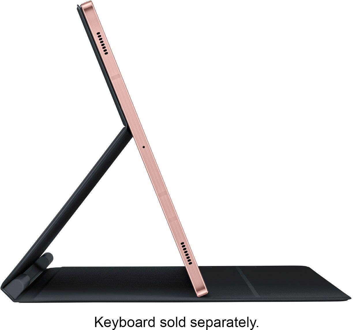 Alt View 12. Samsung - Galaxy Tab S7 - 11” - 128GB - With S Pen - Wi-Fi - Mystic Bronze.