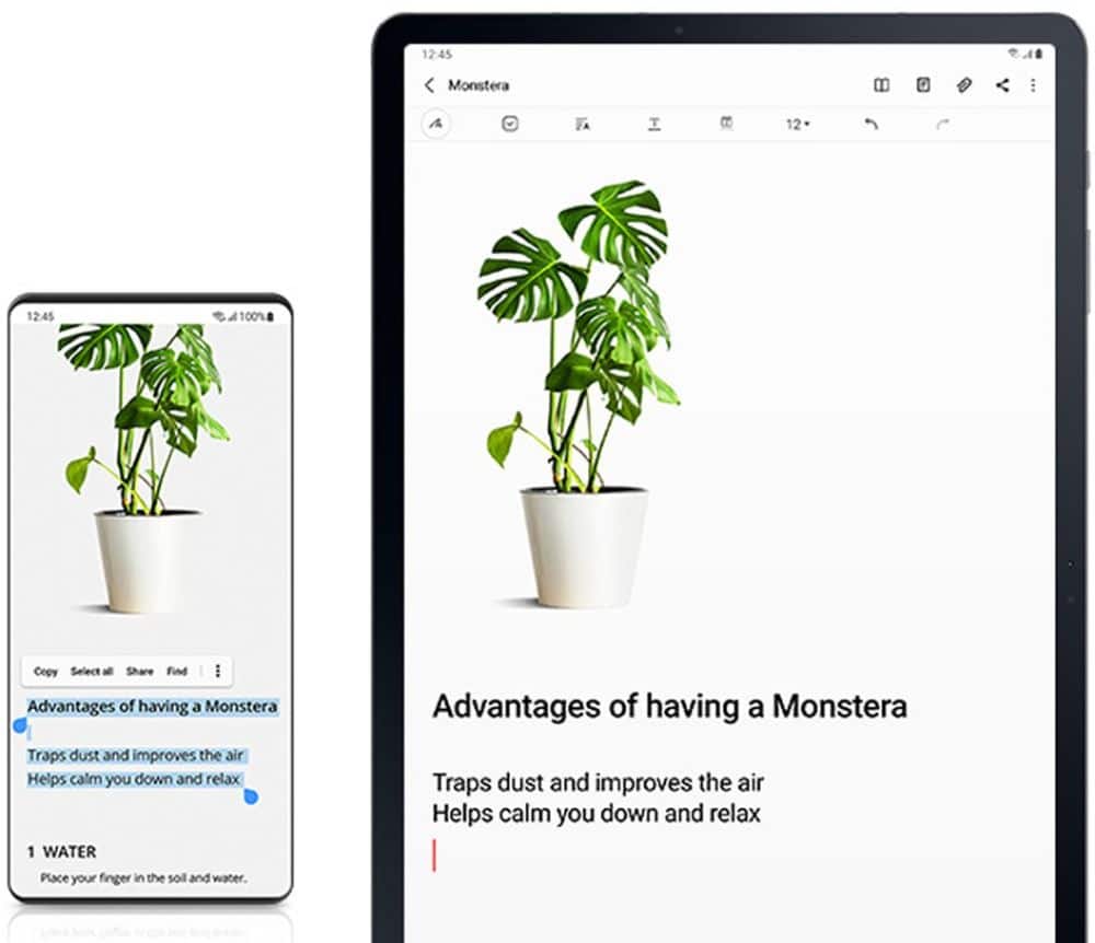 Alt View 18. Samsung - Galaxy Tab S7 Plus - 12.4” - 128GB - With S Pen - Wi-Fi.
