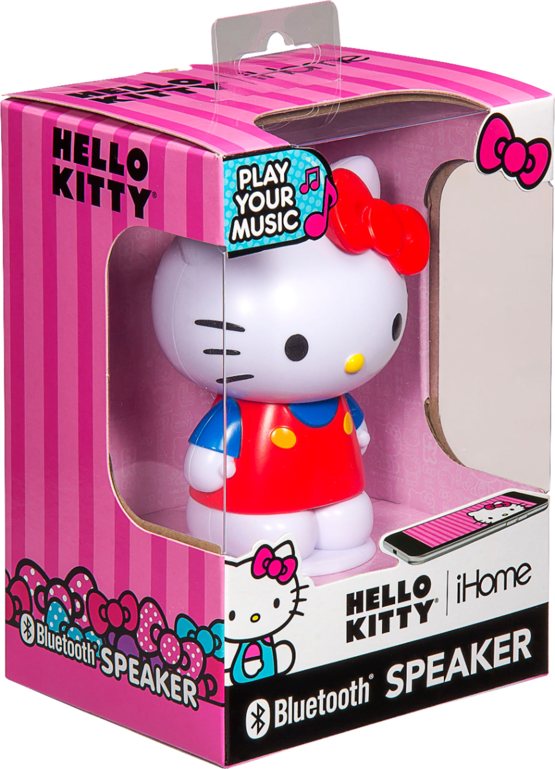 Best Buy: KIDdesigns Hello Kitty Bluetooth Speaker red Si-B66HY.EXv0