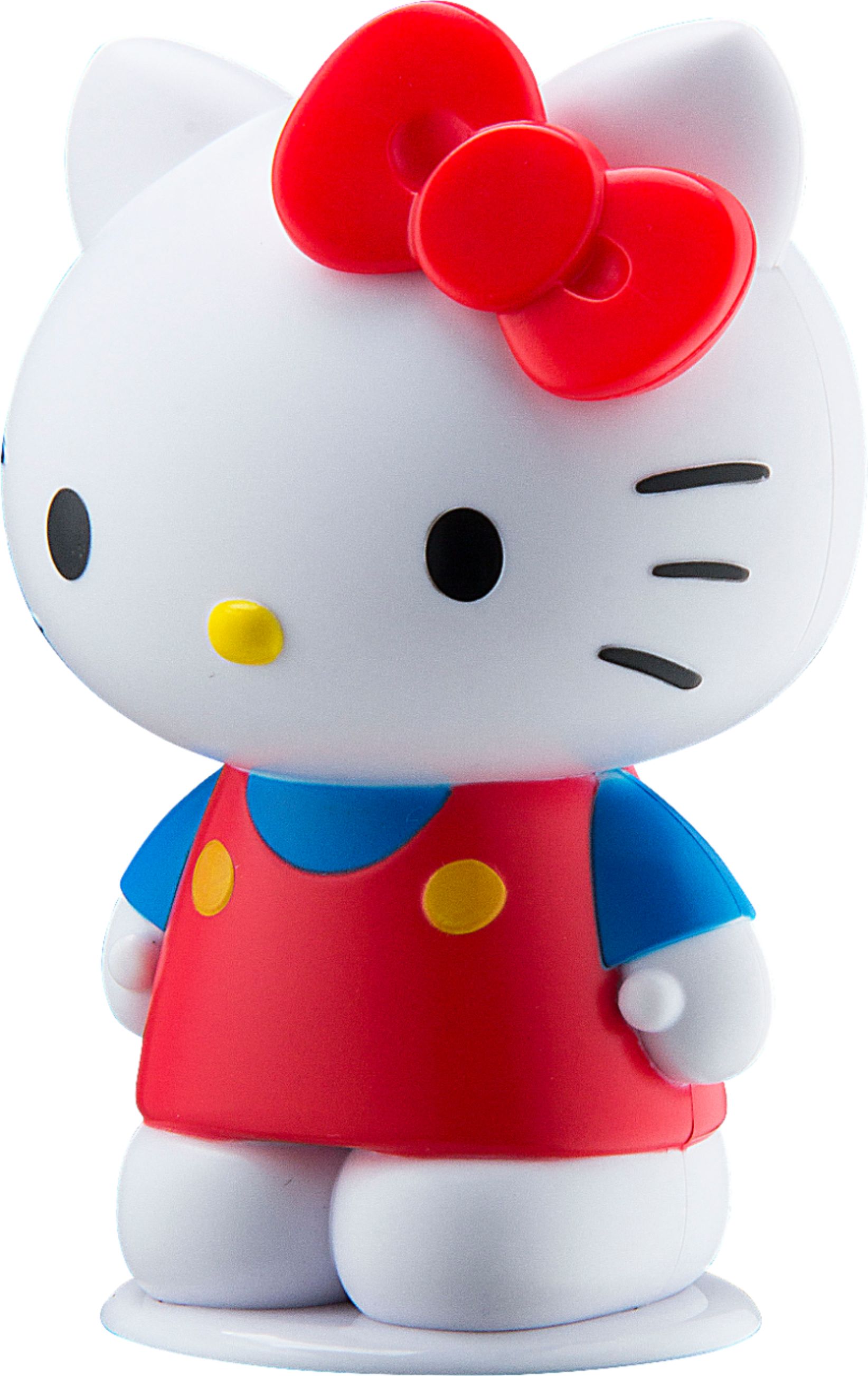 Left View: KIDdesigns - Hello Kitty Bluetooth Speaker - red