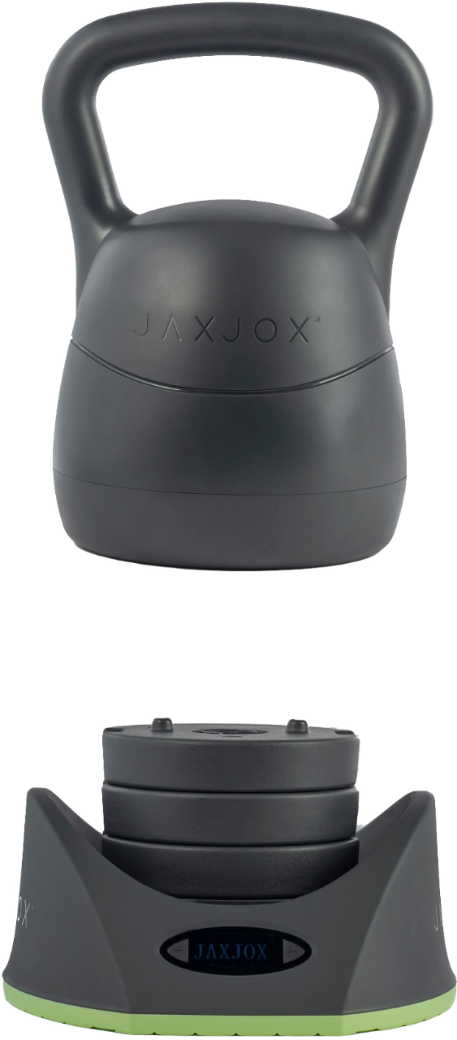 JAXJOX Unisex in Gomma Kettle Bell 10 kg Nero 