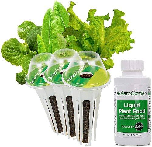 AeroGarden - Heirloom Salad Greens (3-Pod) - Green-Front_Standard 
