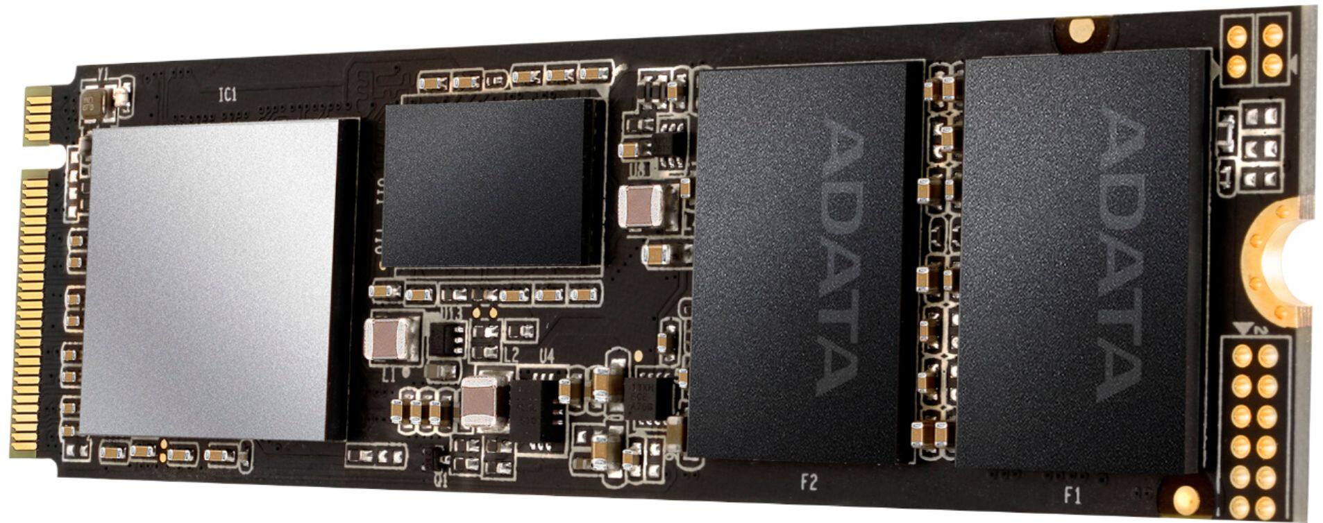 Alt View 12. ADATA - XPG SX8200 Pro Series 1TB Internal SSD PCIe Gen 3 x4 for Desktops - Black.