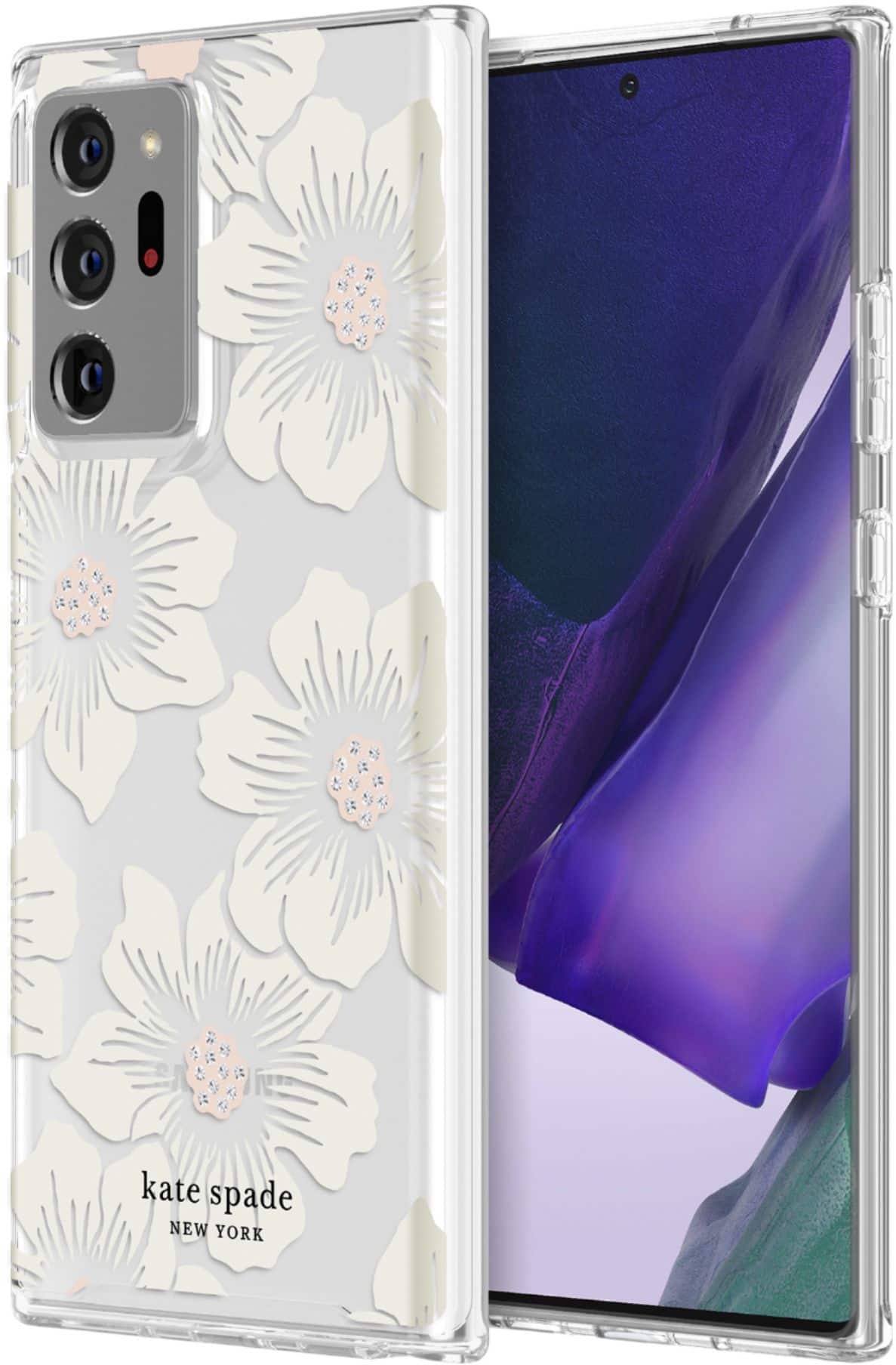 Alt View 13. kate spade new york - Protective Hardshell Case for Samsung Galaxy Note 20 Ultra - Hollyhock.