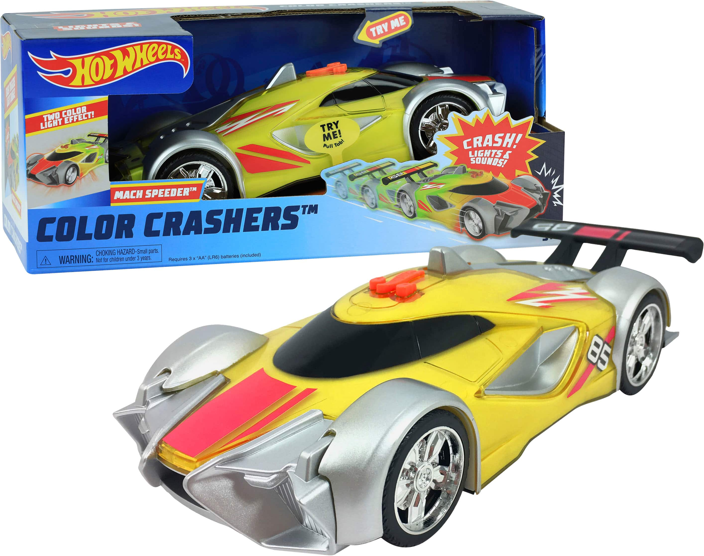 Best Buy: Hot Wheels Color Crashers Styles May Vary 98000