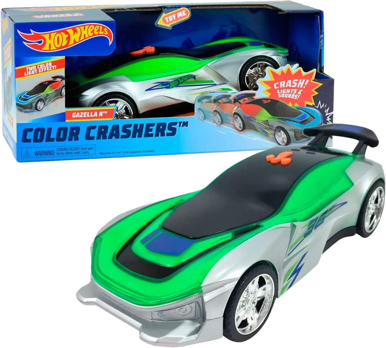 Best Buy: Hot Wheels Color Crashers Styles May Vary 98000