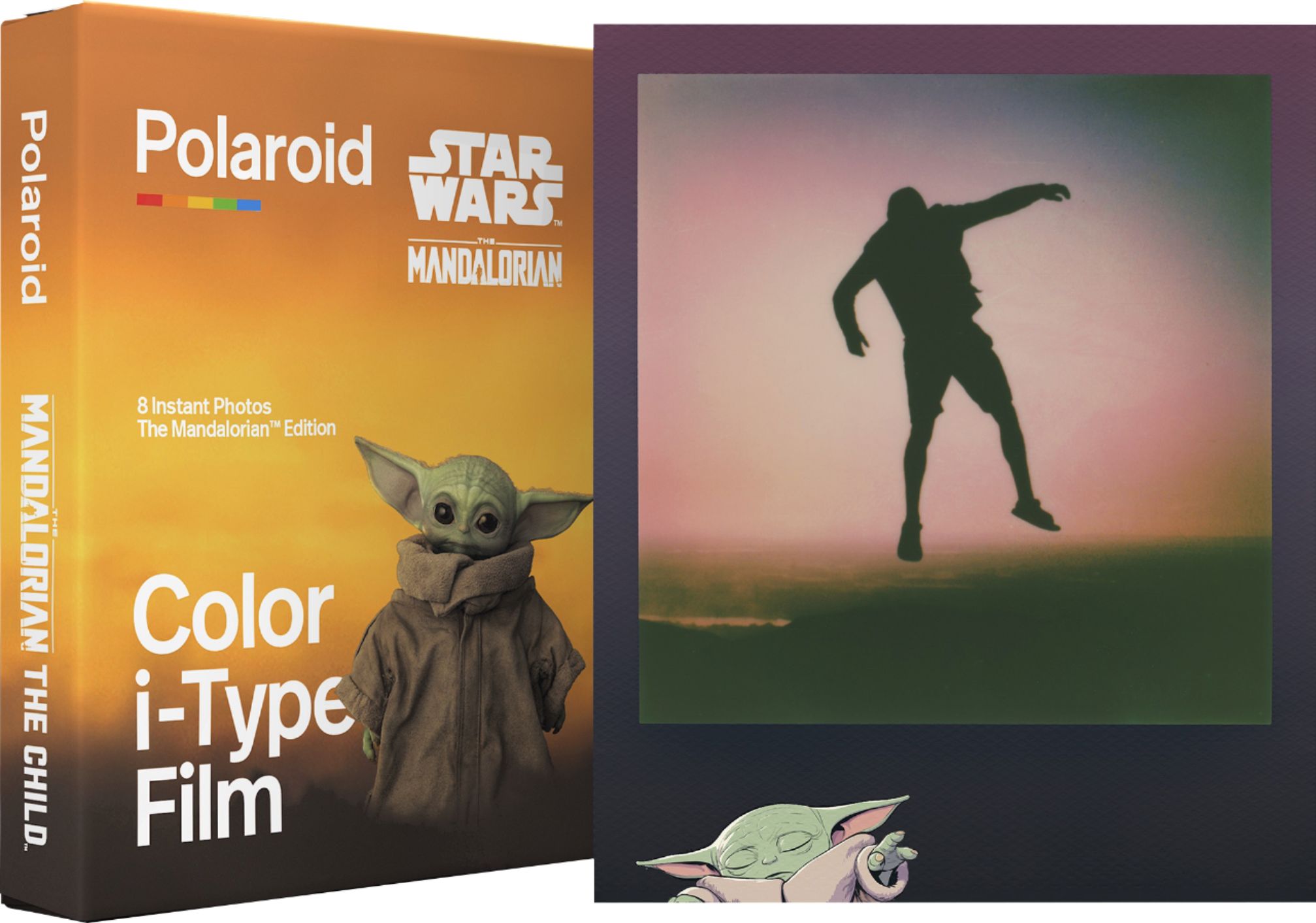 Angle View: Polaroid - I-type Color Film: The Mandalorian Edition