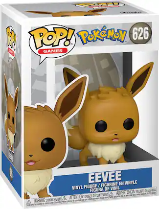 Front. Funko - POP! Games: Pokémon - Eevee - Multi.