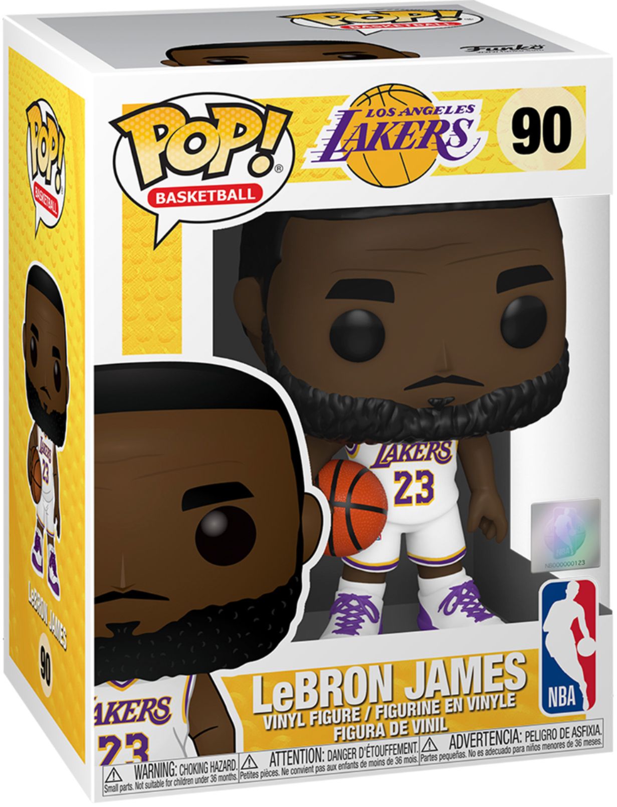 Funko Pop Nba La Lakers Lebron James Alternate 51010 Best Buy
